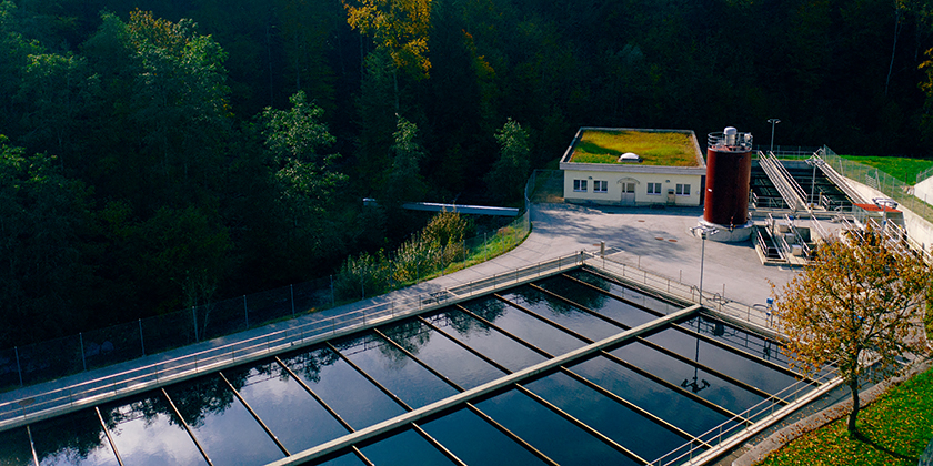 Powdered activated carbon stage WWTP Bachwis, Herisau (©VSA, M. Ahmadvand)