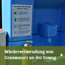 Wiederverwendung von Grauwasser an der Eawag