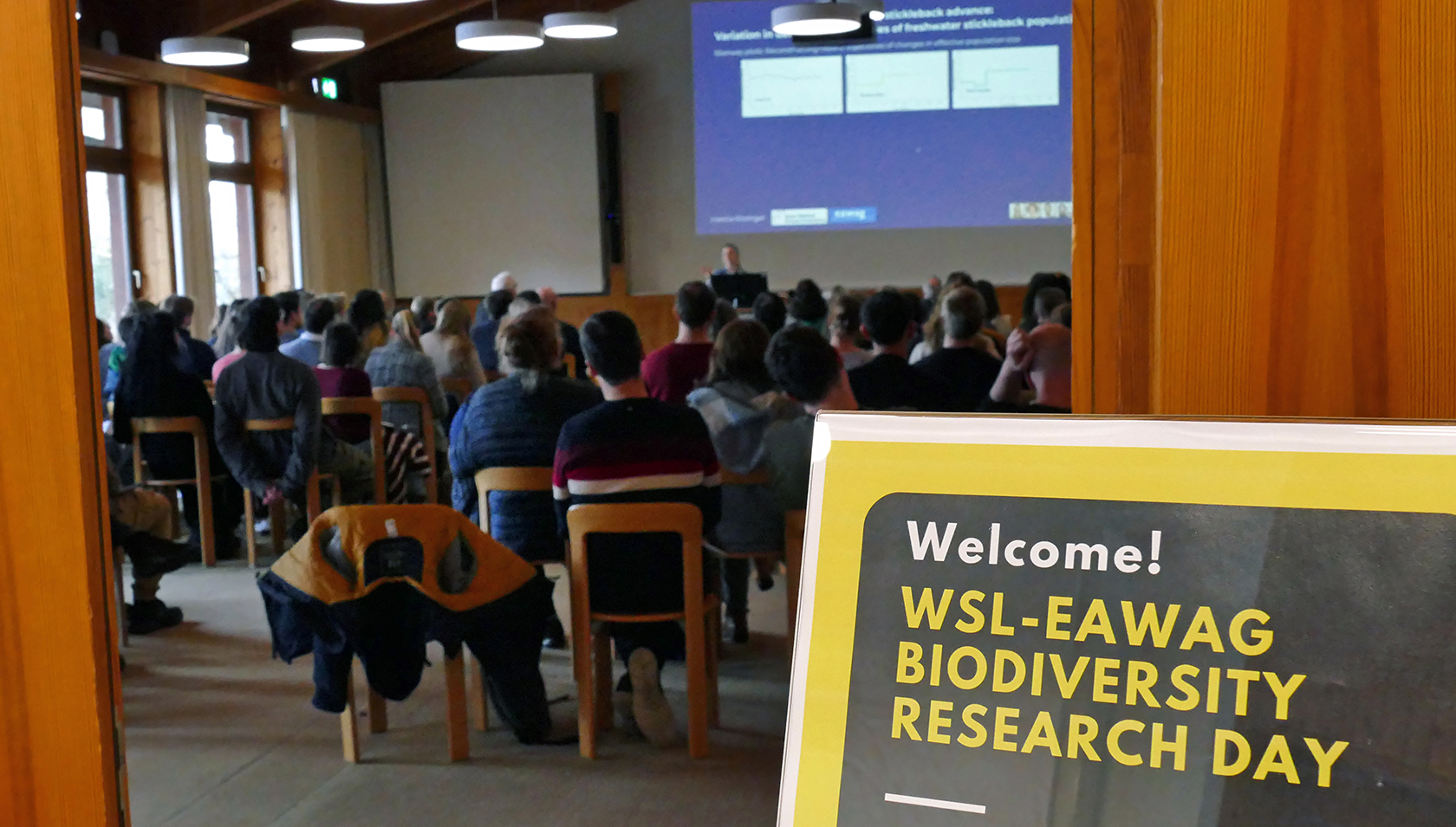 Am gemeinsamen Biodiversity Research Day vom 22. Januar 2026 startete das WSL-Eawag Biodiversitätszentrum offiziell. (Foto: Beate Kittl, WSL)