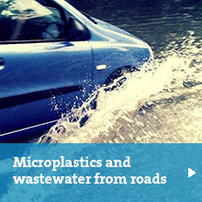 Microplastics and wastewater from roads