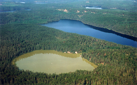 Klar oder trüb? Untiefe Seen können plötzlich kippen. (Foto: International Institute for Sustainable Development IISD – Experimental Lakes Area ELA, Kanada)
