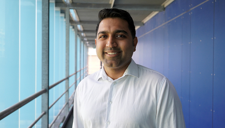 Abishek Narayan (Foto: Leonardo Biasio, Eawag).
