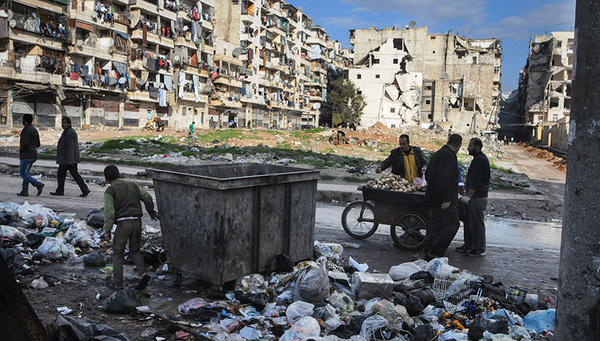 Outskirts of Aleppo. (Photo: ICRC)