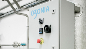 L'interrupteur principal du générateurs d'ozone à la STEP de Neugut. Photo: Flurin Bertschinger/Ex-Press