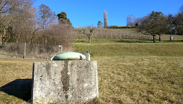 Quellfassung im Mittelland (Foto: Eawag, Nora Minas) 