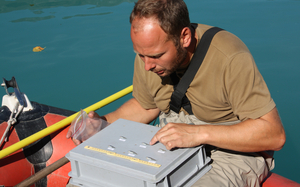 Systematisch und mit standardisierten Methoden wurden auch die kleinen Fische im Projet Lac erfasst, hier auf dem Brienzersee. 