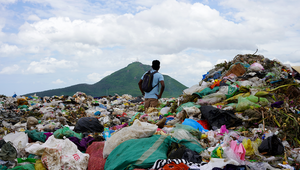 Eine Abfalldeponie in Vietnam (Foto: Dorian Tosi Robinson, Eawag)