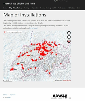 Video about thermal use of lake Geneva (SRF, Schweiz aktuell, 19th January 2022, in german).