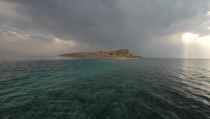 Die Insel Carpanak vor Van war bis in die 1960er Jahre noch zu Fuss erreichbar. Foto: Yama Tomonaga
