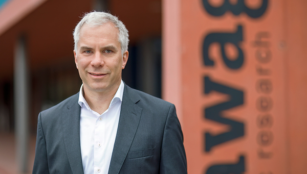 As the new Director, Martin Ackermann has discovered unknown sides of Eawag. He is well aware of the research institute's strengths. (Photo: Eawag, Alessandro Della Bella)