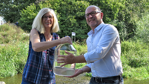 Inge Werner und Benoît Ferrari (Foto: Oekotoxzentrum)