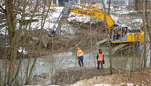 Revitalisierung des Chriesbachs in Dübendorf. Foto: Peter Penicka, Eawag