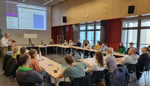 Workshop zur Nachhaltigkeit an der Eawag in der Abteilung Umwelttoxikologie (Foto: Barbara Jozef)