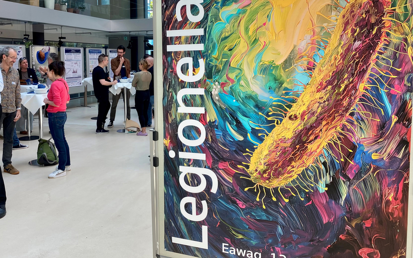 The symposium on Legionella bacteria took place last year at Eawag in Dübendorf (Photo: Frederik Hammes, Eawag).