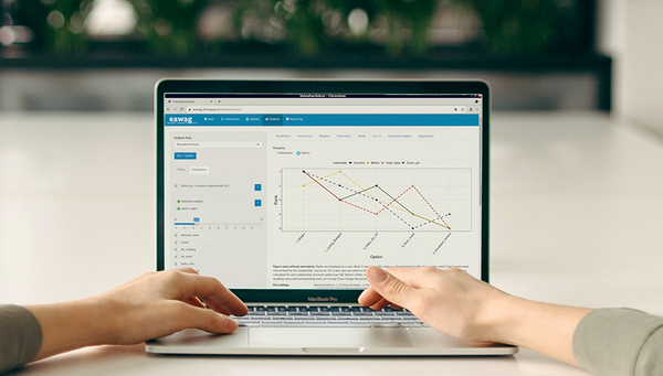 App "Value Decision" supports experts in complex decisions (Photo: Fridolin Haag, Eawag, and cottonbro)