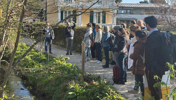 Excursion during the workshop on urban development and biodiversity with experts from cantons and municipalities. (Photo: Tural Aliyev)