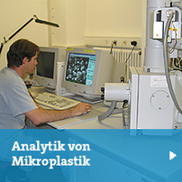 Analytik von Mikroplastik