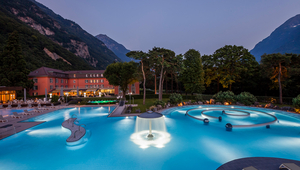 La station thermale de Lavey-les-Bains utilise des eaux souterraines naturellement chaudes (photo : Alain Baschenis).
