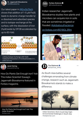 Posts sur les recherches de Jagannath Biswakarma sur Twitter. (graphique: Jagannath Biswakarma)