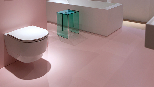 The revolutionary interior of the "save" toilet cannot be seen from the outside. (Photo: Laufen)